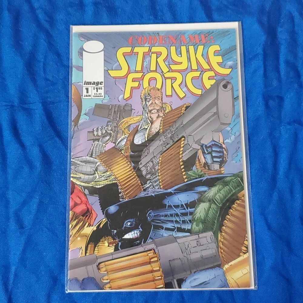 Codename Strykeforce#1 1994 Image Comics Marc Silvestri Brandon Peterson Top Cow